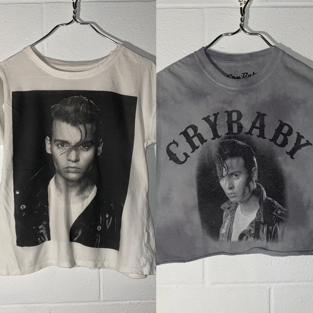 CRYBABY Tees (Johnny Depp) 🖤 size S